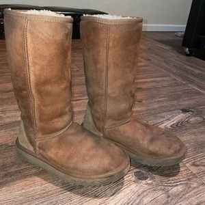 UGGS tall camel boots